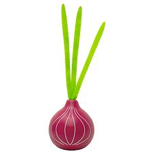 MaMaMeMo Play Food - Wood - Red onion w. Top MaMaMeMo Play Food - Wood - Red onion w. Top