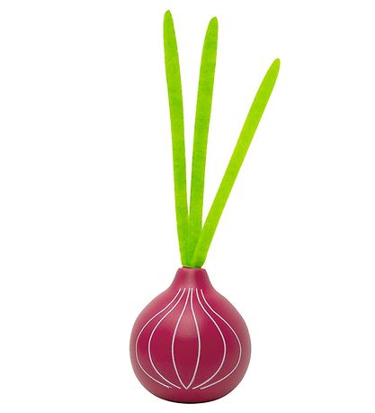 MaMaMeMo Play Food - Wood - Red onion w. Top MaMaMeMo Play Food - Wood - Red onion w. Top