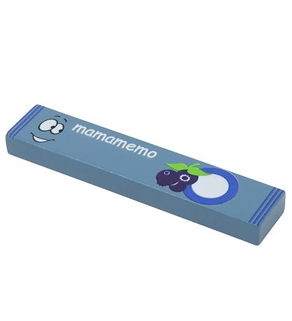 MaMaMeMo Play Food - Wood - Fruit stick w. Blueberry