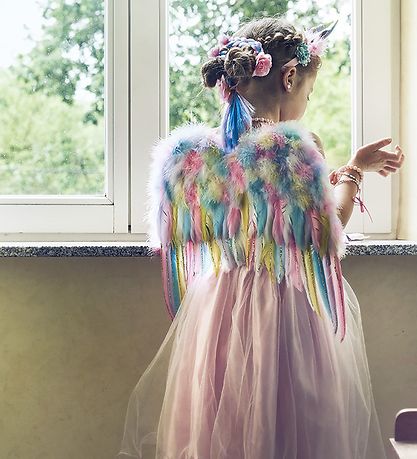 Souza Costume - Wings w. Head Band - Unicorn - Rainbow Souza Costume - Wings w. Head Band - Unicorn - Rainbow