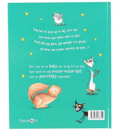 Straarup & Co Bók - Witch Seeks Cat - Danskur Straarup & Co Bók - Witch Seeks Cat - Danskur