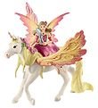 Schleich Bayala - Feya m. Pegasusenhjørning - H: 18 70568 Schleich Bayala - Feya m. Pegasusenhjørning - H: 18 70568