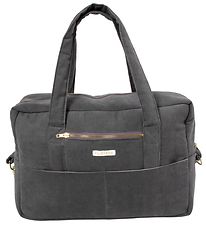 Filibabba Mommy Bag - Fløjl - Stone Grey Filibabba Mommy Bag - Fløjl - Stone Grey