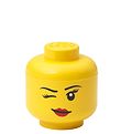 LEGO® Storage Opbevaringsboks - Mini - Hoved - 12 cm - Blinke LEGO® Storage Opbevaringsboks - Mini - Hoved - 12 cm - Blinke