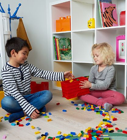 LEGO® Storage Opbevaringsboks - Mini - Hoved - 12 cm - Blinke LEGO® Storage Opbevaringsboks - Mini - Hoved - 12 cm - Blinke