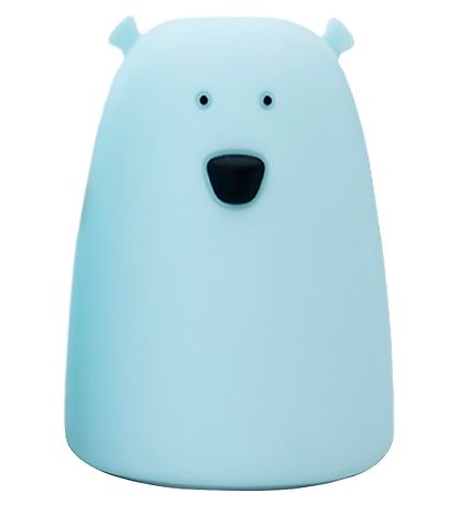 Rabbit & Friends Lampe - 11x17 cm - Stor Bjørn - Blå Rabbit & Friends Lampe - 11x17 cm - Stor Bjørn - Blå
