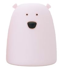 Rabbit & Friends Lampe - 10x8,5 cm - Lille Bjørn - Rosa Rabbit & Friends Lampe - 10x8,5 cm - Lille Bjørn - Rosa