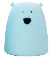 Rabbit & Friends Lampe - 10x8,5 cm - Lille Bjørn - Blå Rabbit & Friends Lampe - 10x8,5 cm - Lille Bjørn - Blå