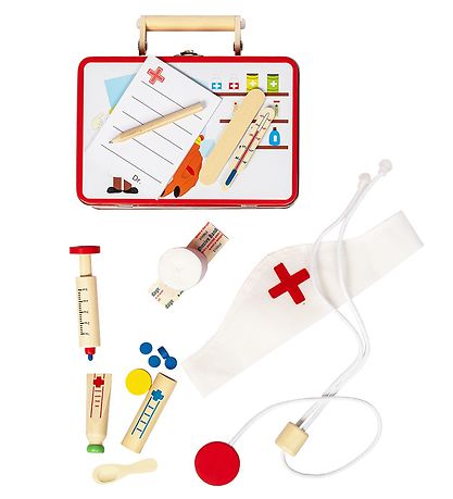 Valise de Médecin Molly & Rose - 12 Parties - Bois Valise de Médecin Molly & Rose - 12 Parties - Bois