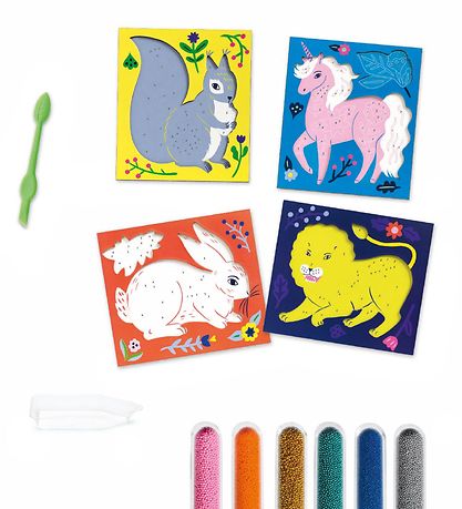 Djeco Micro Beads - Artistic Beads - Flowers and Fur Djeco Micro Beads - Artistic Beads - Flowers and Fur