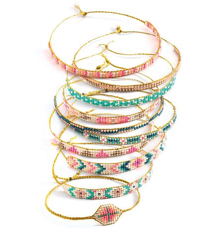 Djeco Armbåndssæt m. Væv - Jewels to Create