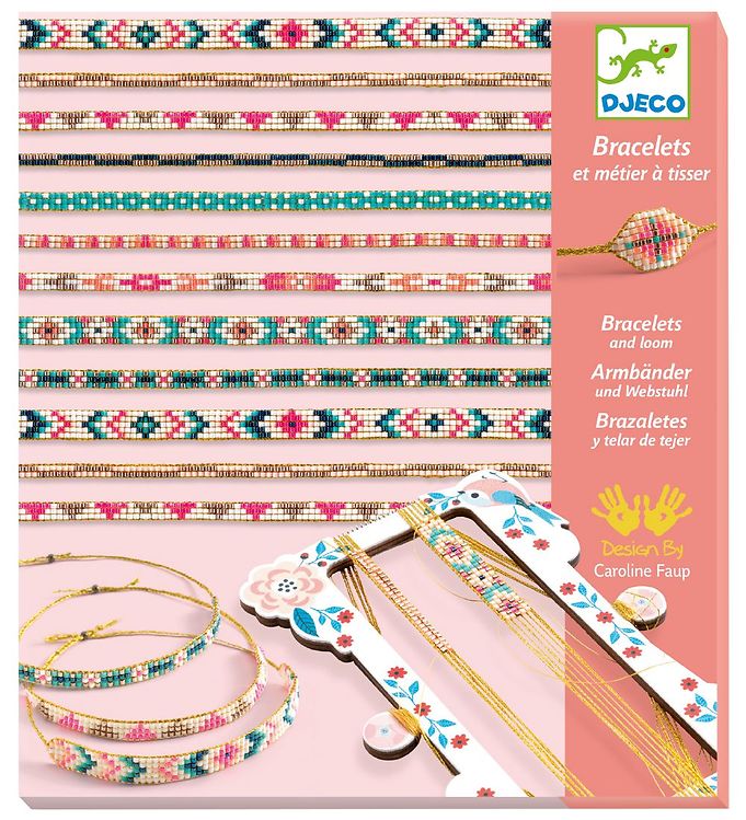 Djeco Armbåndssæt m. Væv - Jewels to Create