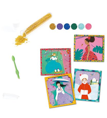 Djeco Micro Beads - Artistic Beads - Around The World