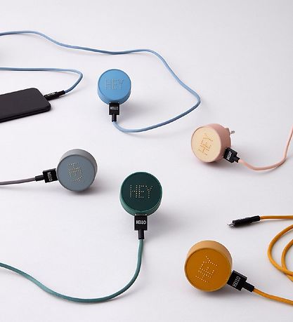 Design Letters Opladerkabel - iPhone - USB-A/Lightning - Dusty B