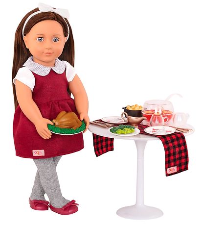 Our Generation Doll Accessories - Christmas Dinner