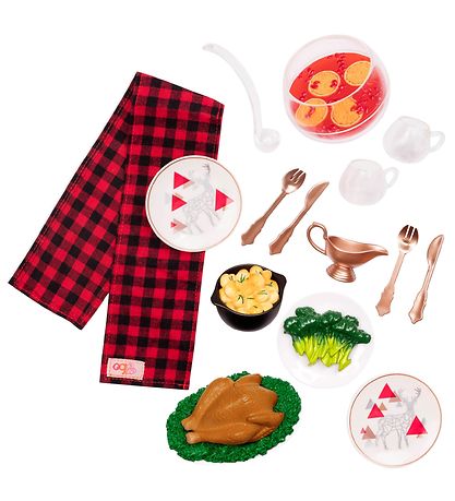 Our Generation Doll Accessories - Christmas Dinner