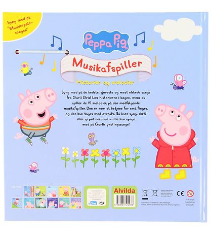 Alvilda Bog m. Lyd - Gurli Gris' Musikafspiller - Dansk Alvilda Bog m. Lyd - Gurli Gris' Musikafspiller - Dansk