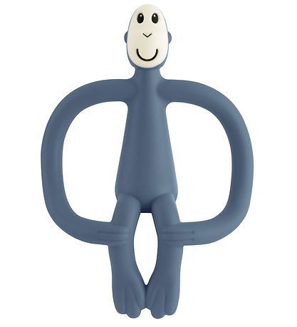 Matchstick Monkey Bidering - Monkey Teething - Airforce Blue Matchstick Monkey Bidering - Monkey Teething - Airforce Blue