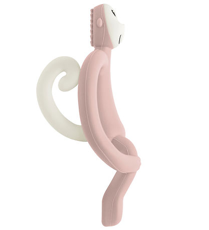 Matchstick Monkey Bidering - Monkey Teething - Dusty Pink Matchstick Monkey Bidering - Monkey Teething - Dusty Pink