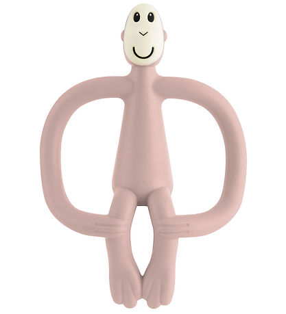 Matchstick Monkey Bidering - Monkey Teething - Dusty Pink Matchstick Monkey Bidering - Monkey Teething - Dusty Pink