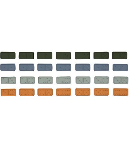 Liewood Domino - 28 Teile - Dodo - Blue Multi Mix Liewood Domino - 28 Teile - Dodo - Blue Multi Mix