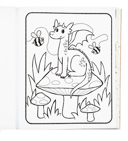Ooly Kleurboek - 31 pagina's - Ridders Eend Dragons