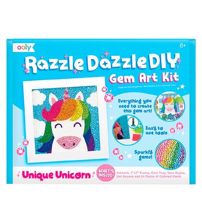 Dessin de Diamant Ooly - Razzla Dazzle - Unique Unicorn Dessin de Diamant Ooly - Razzla Dazzle - Unique Unicorn