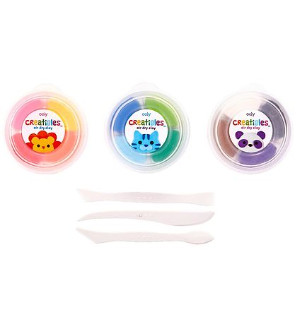 Ooly Modellervoks - Lufttørrende - 15 Dele