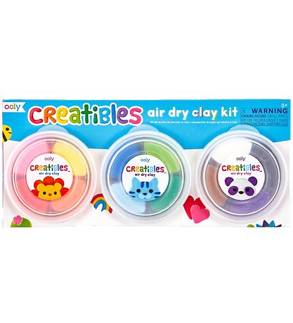 Ooly Modellervoks - Lufttørrende - 15 Dele