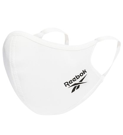 Reebok Mundbind - Small - 3-pak - Hvid