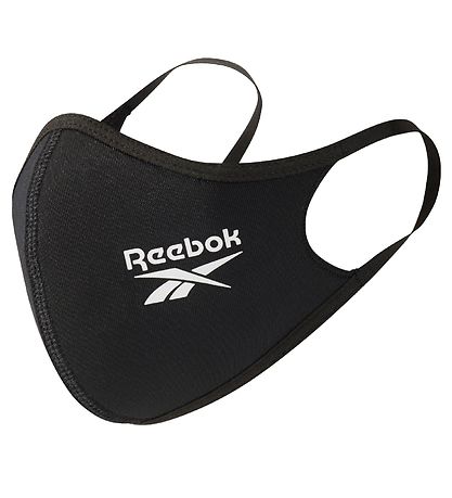Reebok Mundbind - Small - 3-pak - Sort Reebok Mundbind - Small - 3-pak - Sort