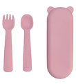 We Might Be Tiny Besteckset - Silikon - Dusty Rose We Might Be Tiny Besteckset - Silikon - Dusty Rose