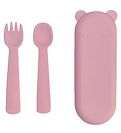 We Might Be Tiny Cutlery - Silicone - Dusty Rose