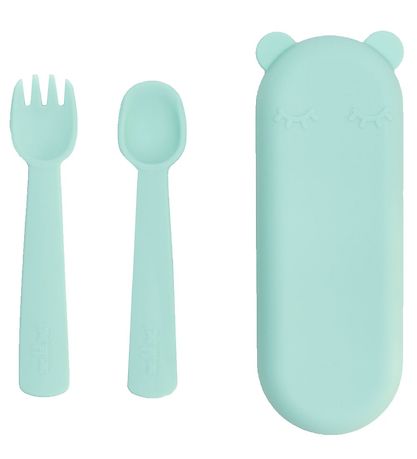 We Might Be Tiny Cutlery - Silicone - Mint We Might Be Tiny Cutlery - Silicone - Mint