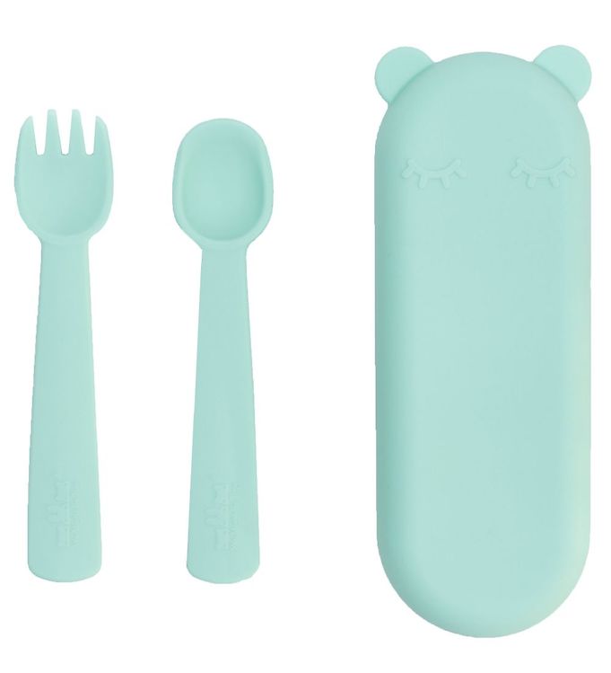 We Might Be Tiny Bestiksæt - Silikone - Mint
