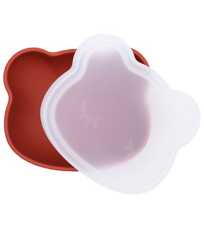 We Might Be Tiny Skål m. Sugekop - Silikone - Rust We Might Be Tiny Skål m. Sugekop - Silikone - Rust