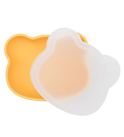 Bol av. Tasse à Ventouse We Might Be Tiny - Silicone - Jaune Bol av. Tasse à Ventouse We Might Be Tiny - Silicone - Jaune