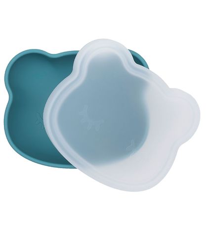 We Might Be Tiny Bowl w. Suction Cup - Silicone - Blue Dusk We Might Be Tiny Bowl w. Suction Cup - Silicone - Blue Dusk