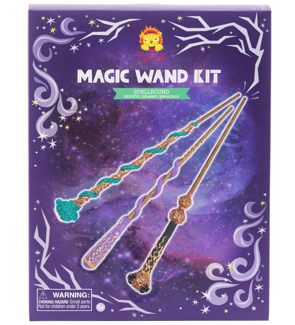 Tiger Tribe Spielset - Magic Wand Kit - Verzaubert - Tiger Tribe - One Size - Kreatives Spielset