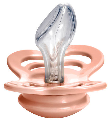 BIBS Couture Sutter - Str. 2 - 2-pak - Anatomisk - Peach/Woodchu BIBS Couture Sutter - Str. 2 - 2-pak - Anatomisk - Peach/Woodchu