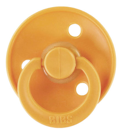 BIBS Colour Sutter - Str. 2 - 2-pak - Rund - Honey Bee/Oliv BIBS Colour Sutter - Str. 2 - 2-pak - Rund - Honey Bee/Oliv