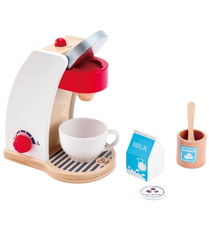 Hape Legesæt - 6 Dele - Kaffemaskine
