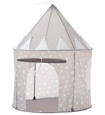Kids Concept Legetelt - 100x130 cm - Grå m. Stjerner Kids Concept Legetelt - 100x130 cm - Grå m. Stjerner
