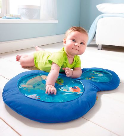 Tapis de jeu HABA - Eau - 60x40 cm - Bleu Tapis de jeu HABA - Eau - 60x40 cm - Bleu