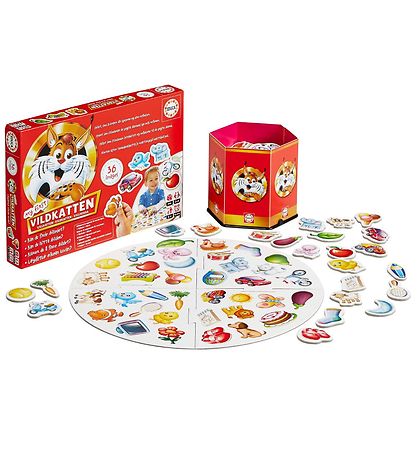 Educa Brætspil - My First Vildkatten - 36 Billeder Educa Brætspil - My First Vildkatten - 36 Billeder