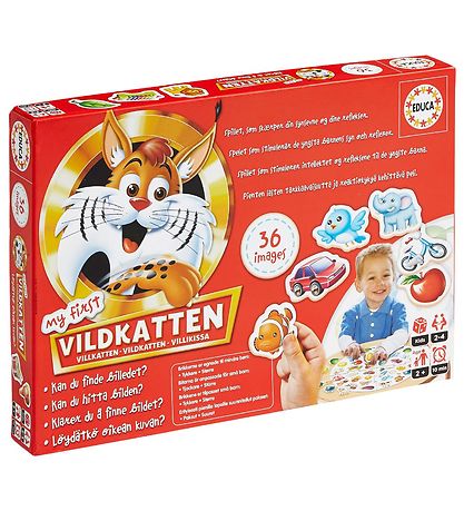 Educa Brætspil - My First Vildkatten - 36 Billeder Educa Brætspil - My First Vildkatten - 36 Billeder