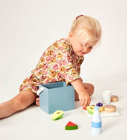 MaMaMeMo Legemad - Træ - Køletaske - Picnic Sæt