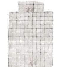 Snurk Sengetøj - Voksen - Tiles Pearl White Snurk Sengetøj - Voksen - Tiles Pearl White