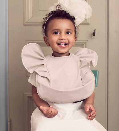 Elodie Details Hagesmæk - Powder Pink m. Flæser Elodie Details Hagesmæk - Powder Pink m. Flæser