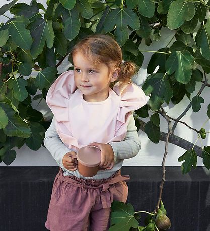 Elodie Details Hagesmæk - Powder Pink m. Flæser